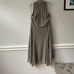 Reiss Dress New Ivory & White print Size 8